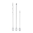 thumbnail image 2 of Fdit Stainless Flavor Injector,Stainless Steel BBQ Meat Marinade Injector Turkey 3 Seasoning Flavor Needles with Clean Brushes, Stainless Marinade Injector, 2 of 8
