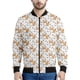 thumbnail image 3 of Chaquetas con cremallera y estampado 3D de Corgi de dibujos animados para hombres y niños, sudadera con estampado de mascotas y perros, chaqueta bomber informal de calle, abrigo de manga larga, 3 of 5