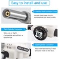 thumbnail image 3 of Kitchen Butane Blow Torch Lighter - Culinary Torch Chef Cooking Torches Professional Adjustable Flame with Reverse Use for Creme, Brulee, BBQ, Baking, Jewelry by TENGYES, Butane Not Included, 3 of 6