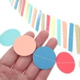 thumbnail image 2 of LEORX 2Pcs Ceiling Decor For Classroom Colorful Paper Garland For Background, 2 of 8