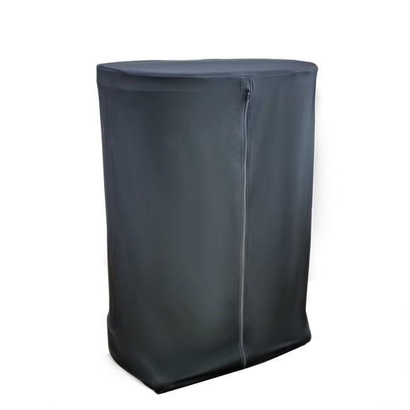 FixtureDisplays® 27.5 X 15.7 X 39.3" Bag/Cover, Black Stretch Fabric Enclosure, Grate to Convert Tradeshow Carrying Case to a Podium Cocktail Table 15936-Podium Cover