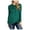 Dark Green, variant on Gyujnb Solid Drawstring Hooded Maternity Tunic Top Soft Stretch Knit Side Wrap Nursing Opening Irregular Hem Long Sleeve Casual Outfit,XXL