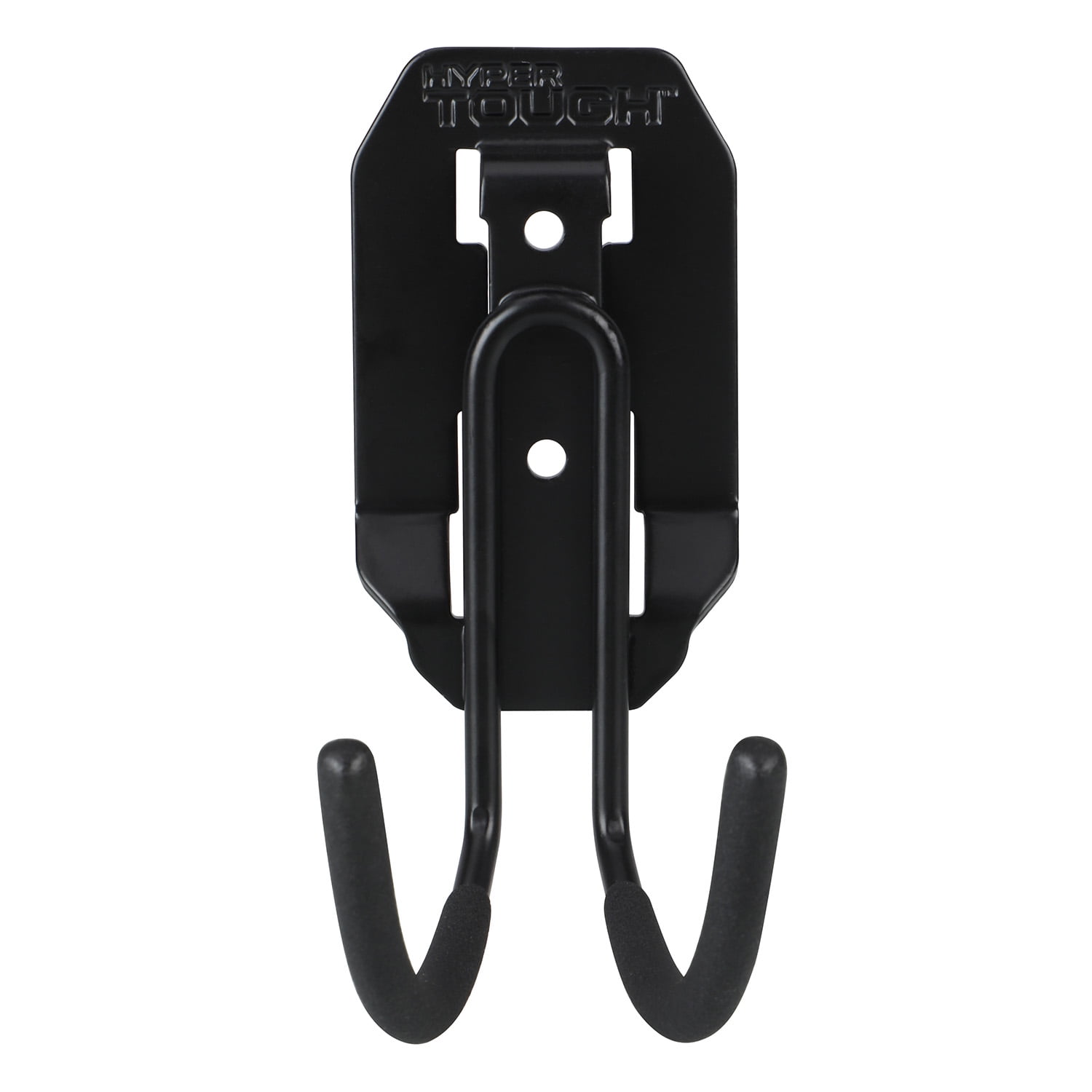 Hyper Tough Heavy Duty Steel Garage Storage J Hook Black supports