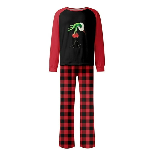Pyjamas de Noël Assortis pour Hommes Ensembles de Pyjamas de Vacances pour la Famille