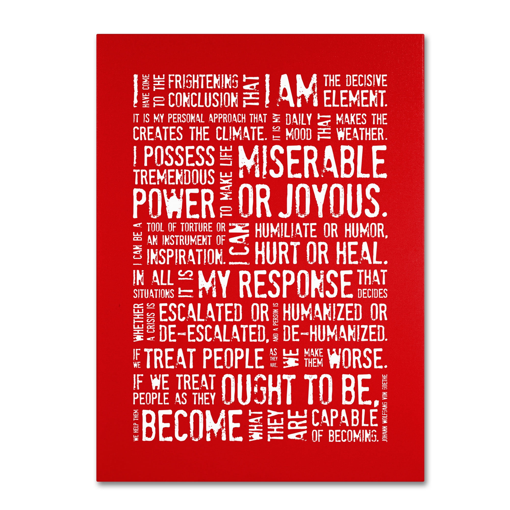 Trademark Fine Art "Decisive Elements" Canvas Art by Megan Romo