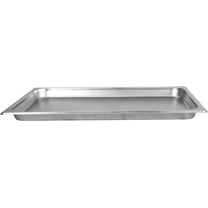 TrueCraftware-Full Size 1-1/4" Deep Stainless Steel Anti-Jamming Steam Table Pan 22 Gauge- Steam Food Pan Anti-Jam Steam Table Hotel Pan for Restaurant Family Events Personal Catering Use