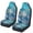 Vintage Turtle, variant on Uorisanigo Hummingbird Floral Automobile Front Seat Covers Waterproof Front Seat Covers Elastic Fabrics for Additional Protection Universal for Cars Truck SUV Van