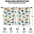 thumbnail image 2 of Blackout Kids Curtains,Dinosaur and Cactus Pattern Childrens Insulated Curtains Set Of 2,Bedroom Essentials,Toddler Room Decor 42"x54", 2 of 5
