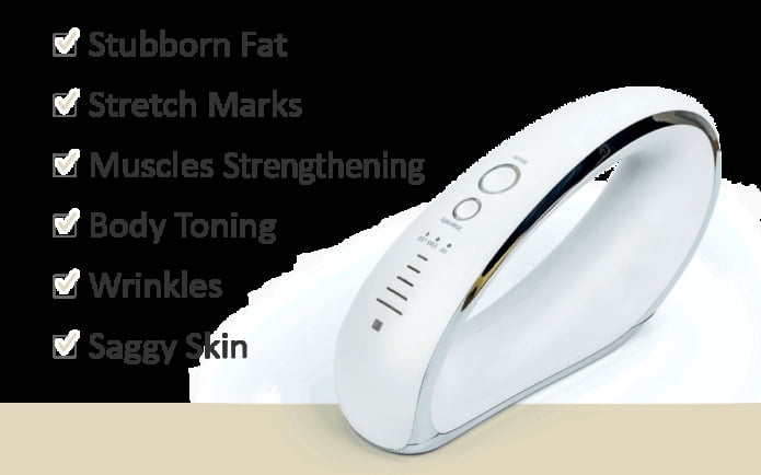 5-in-1 Body Sculpting Tool with Soothing Heat, Red Light, Vibration & Gentle Energy Pulses for a Toned Look on Arms, Legs, and Abdomen