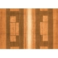thumbnail image 1 of Ahgly Company Indoor Rectangle Abstract Orange Modern Area Rugs, 5' x 8', 1 of 4