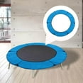 thumbnail image 3 of Trampoline Replacement Pad Safety Padding Spring Cover Round Tear Resistant Edge Blue 1.4m, 3 of 9