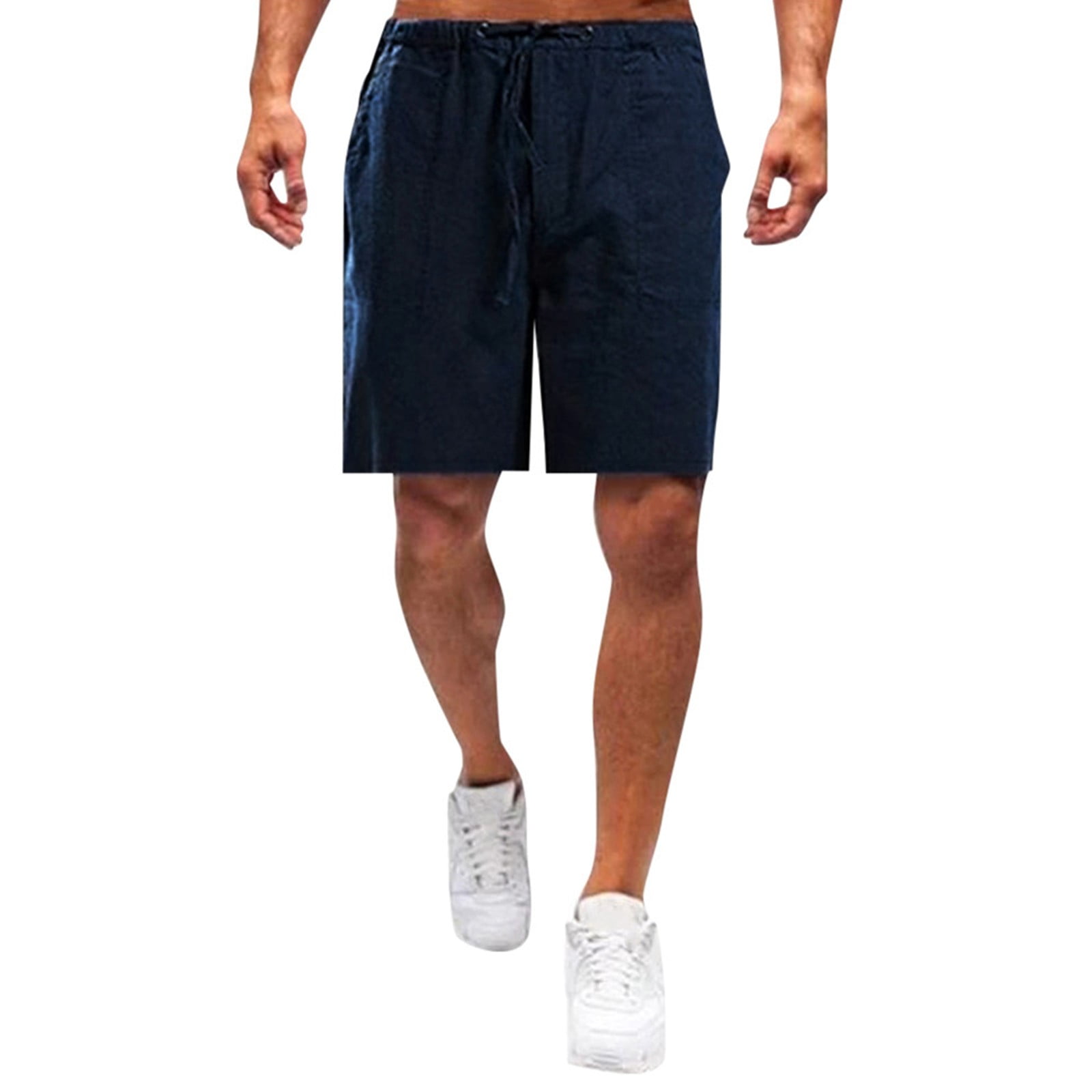 adviicd Mens 5 inch Shorts Men's Slim-Fit 5 Flat-Front Comfort Stretch  Chino Short Mens Work Shorts 