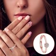 thumbnail image 3 of Anillos para mujer, regalos para mujer, circonitas cúbicas para compromiso, boda, accesorios de joyería, anillo para mujer y niña., 3 of 5
