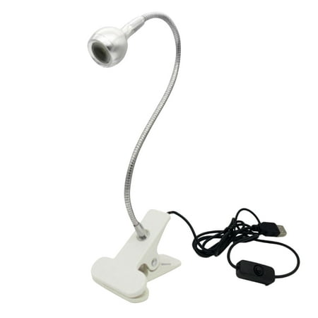 Destyer Eyes Protection Led Desk Light Clamp Lamp Flexible Book Reading Usb Clip On For Bedroom Silver White Canada Destyer Eyes Protection Led Desk Light, Is Desk Lamp Good For Eyes Only