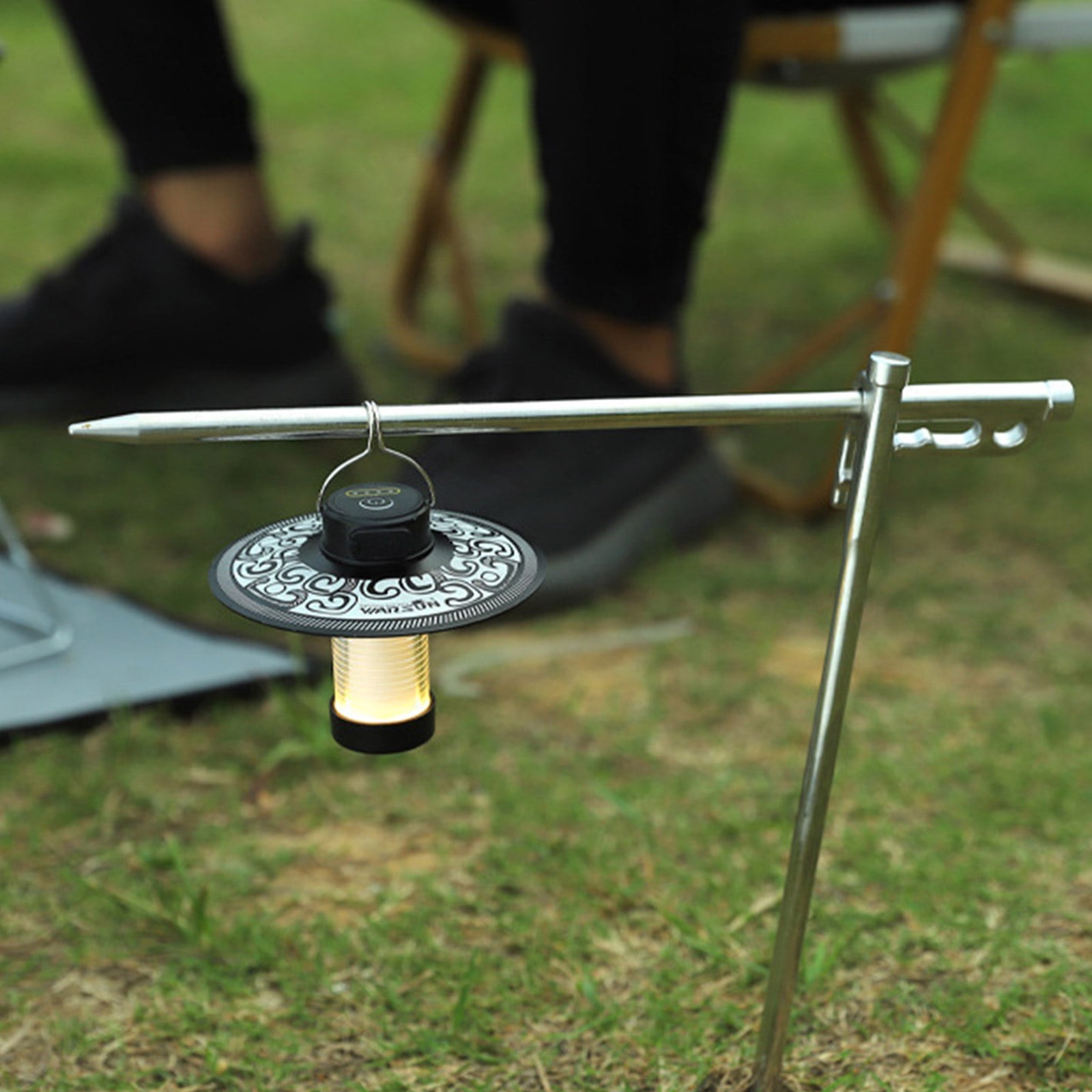 Outdoor Ground Stake with Bag Campings Anchors Peg Stainless Steels Tents Stakes Heavy Duty Beach Tent Peg