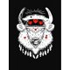 thumbnail image 3 of Camiseta Para Mujer De Verano Cuello Redondo[Vacation Ready] Women's Casual Buffalo Heart Graphic Tee - White Crew Neck Short Sleeve T-Shirt, Stretchy & Comfortable Summer Top with Unique Animal Des, 3 of 7