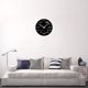 thumbnail image 4 of Reloj matemático, diseño de reloj de pared único, novedad, reloj con ecuaciones matemáticas: cada hora marcada por una ecuación matemática simple (negro), 4 of 4