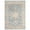 Blue, variant on Aoile Vintage Runner Rug 2x6, Washable Rug Low Pile Non-slip Entryway Runners Floral Distressed Mat for Kitchen, Rust
