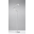 thumbnail image 2 of Adesso Home Quest Metal LED Floor Lamp in White, 2 of 2