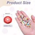 thumbnail image 2 of Loose Sequins 4000 Pcs 5MM Silver Backed Cup Embroidery Sequins Spangles for Jewelry Making Crafts Sewing, Red, 2 of 6