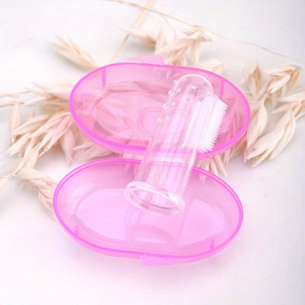 Finger Toothbrush For Dog & Cat, Dog Fingertip Toothbrush, Finger Brush For Pets Tooth Cleaning