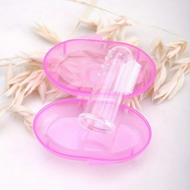 Finger Toothbrush For Dog & Cat, Dog Fingertip Toothbrush, Finger Brush For Pets Tooth Cleaning