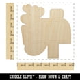 thumbnail image 2 of Cute Mailbox with Hearts Wood Shape Unfinished Piece Cutout Craft DIY Projects - 6.25 Inch Size - 1/8 Inch Thick, 2 of 7