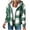 Green, variant on Jackets for Women DYTTDG Women's Winter Casual Drawstring Hooded Jacket Long Sleeve Button Tweed Warm Top Great Gifts for Less