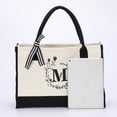 thumbnail image 5 of Women Tote Bag Fashionable Mommy Handbag Spacious Shopping Beach Purse Durable Casual Carryall, 5 of 6