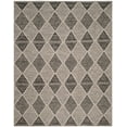 thumbnail image 2 of SAFAVIEH Montauk Caleb Geometric Diamond Cotton Area Rug, Black, 9' x 12', 2 of 6