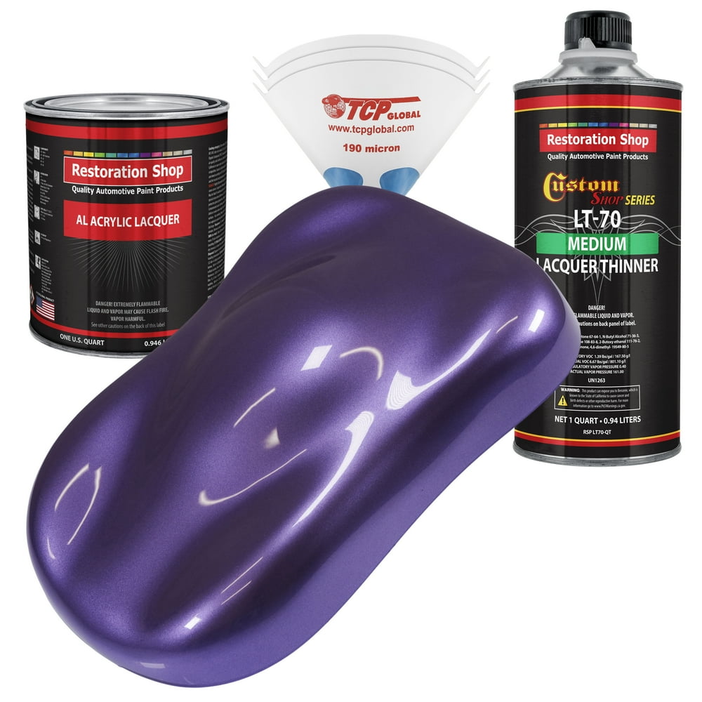 Restoration Shop Plum Crazy Metallic Acrylic Lacquer Auto Paint
