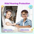 thumbnail image 2 of Auriculares EarFun K3 Kids Over Ear con micrófono 85/94dB Violet, 2 of 7