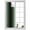 Green, variant on Dark Sea Green Black Ombre Window Privacy Film, Modern Gradient Abstract Art Static Cling UV Sun Blocking Heat Control Window Tint, Non-Adhesive One Way Windows Privacy Cover 19.6''x39.3''
