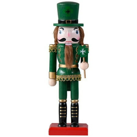 

Christmas Nutcracker Holiday Wood Nutcracker Soldier Puppet Figure Home Decor