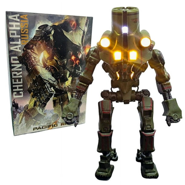 Figura de acción Cherno Alpha de Pacific Rim, edición ligera de lujo, figura de robot Cherno Alpha, modelo mecha limitado, regalo de cumpleaños para niños.