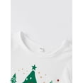 thumbnail image 5 of Christmas Family Pajamas Matching Sets with Dog Christmas Tree Print Plaid PJs, 5 of 10