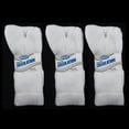 thumbnail image 7 of 3 Pairs Diabetic Crew Circulation Socks Health Support Cotton Loose Fit Sz 9-11, 7 of 7