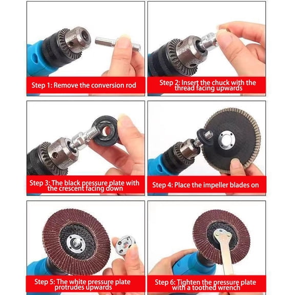 Professional Drill to Grinder Adapter Manganese Steel Builts for High Performances Rotating Tool Conversion in Industria
