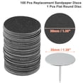 thumbnail image 4 of Vocoste Sandpaper Disk Replacement Pad Foot File Callus Remover Tool Fine  240 Grit 35mm 100 Pcs, 4 of 7