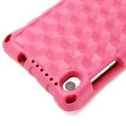 Rugged Case for Lenovo Tab M8 HD/Smart Tab M8/Tab M8 FHD, Kid Friendly Silicone Heavy Duty Case Cover for Lenovo M8 TB-8505F TB-8505X TB-8505FS TB-8705F TB-8705N 8 inch Tablet (Rose)