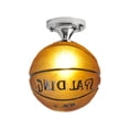 thumbnail image 1 of Inteprter Vidrio ahorro de energía y respetuoso del medio ambiente de la experiencia de la barra del fútbol de las luces de techo del balón de Iluminación y accesorios Amarillo, 1 of 6