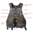 thumbnail image 6 of Bassdash Lightweight and Durable Unisex Fishing Vest pack, One Size, Green, 6 of 7