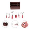 thumbnail image 3 of 1 Set of Miniature House Tool Case Mini House Tool Kit Mini House Repair Tool Tiny House Decor, 3 of 3