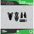 thumbnail image 3 of Kalair GFX Graphics Kit for Kawasaki KX250 POLISPORT RESTYLE (2003-2008) Spear Series, 3 of 5