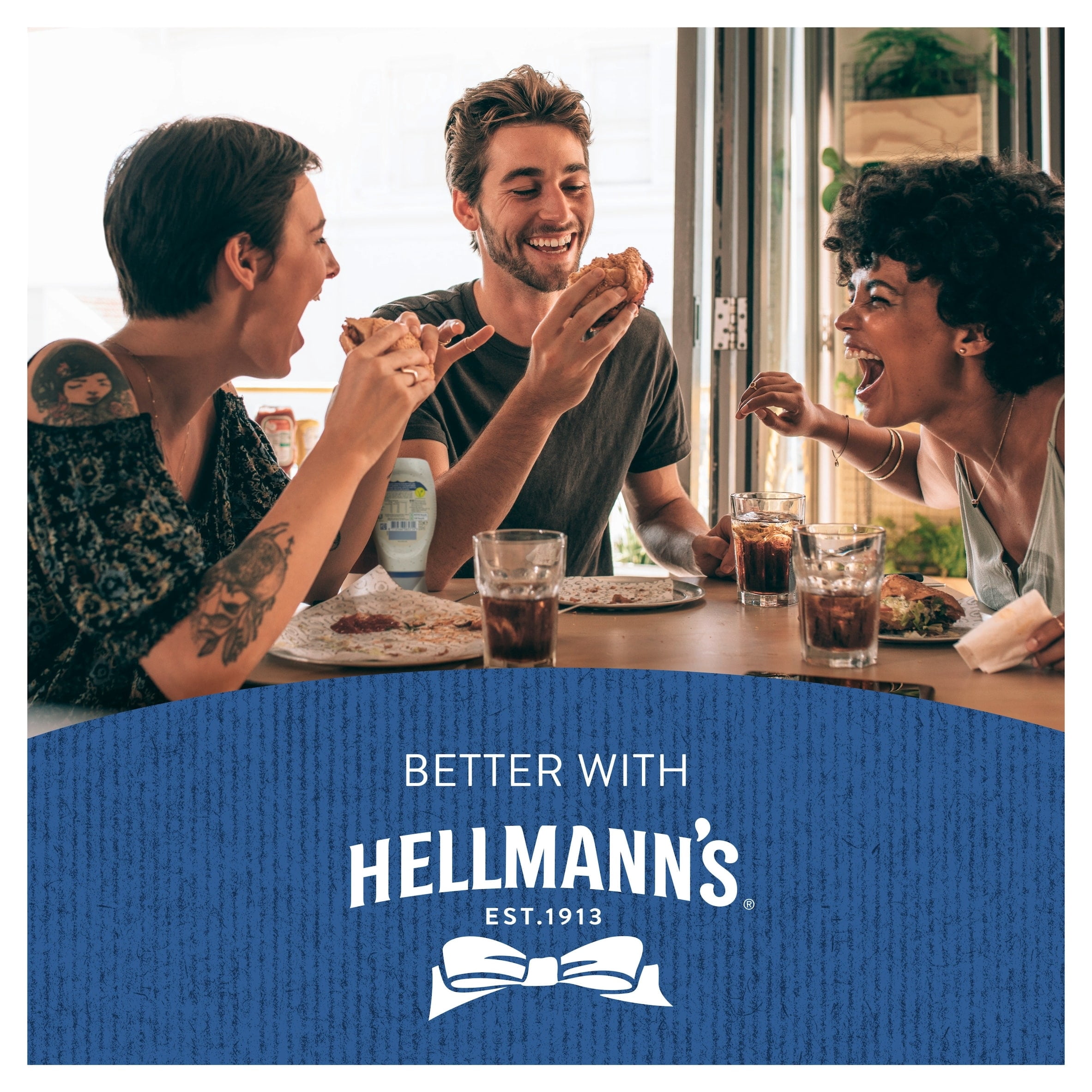 Hellmann's Garlic Squeezy Mayonnaise 250Ml, Imported from Britain