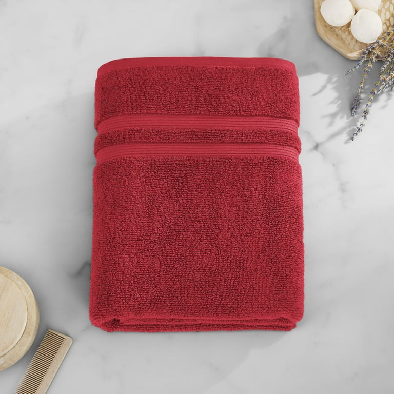 Mainstays Performance Cotton Bath Towel, Super Soft Quick Dry Fade
