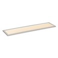 thumbnail image 1 of Maxim 57764WTAL 12 x 48 in. Sky Panel LED 3000K Flush Mount, Brushed Aluminum, 1 of 1