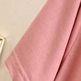 thumbnail image 5 of Blmnix Nightgowns for Women Sexy Moomoo Nightgowns Cotton Nightgowns Sleepshirts Chemise Pink Below-the-Knee V-Neck Short Sleeve Womens Nightgowns,L, 5 of 6