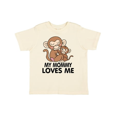 

Inktastic My Mommy Loves Me Gift Toddler Boy or Toddler Girl T-Shirt