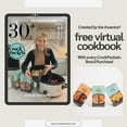 thumbnail image 4 of Red and Blue 6-Quart Slow Cooker Liners 2 Pc. Dividers Set, Reusable Silicone Crock Pot Inserts, Non-Stick and Leak Resistant, BPA Free, Dishwasher Safe + FREE COOKBOOK, 4 of 9